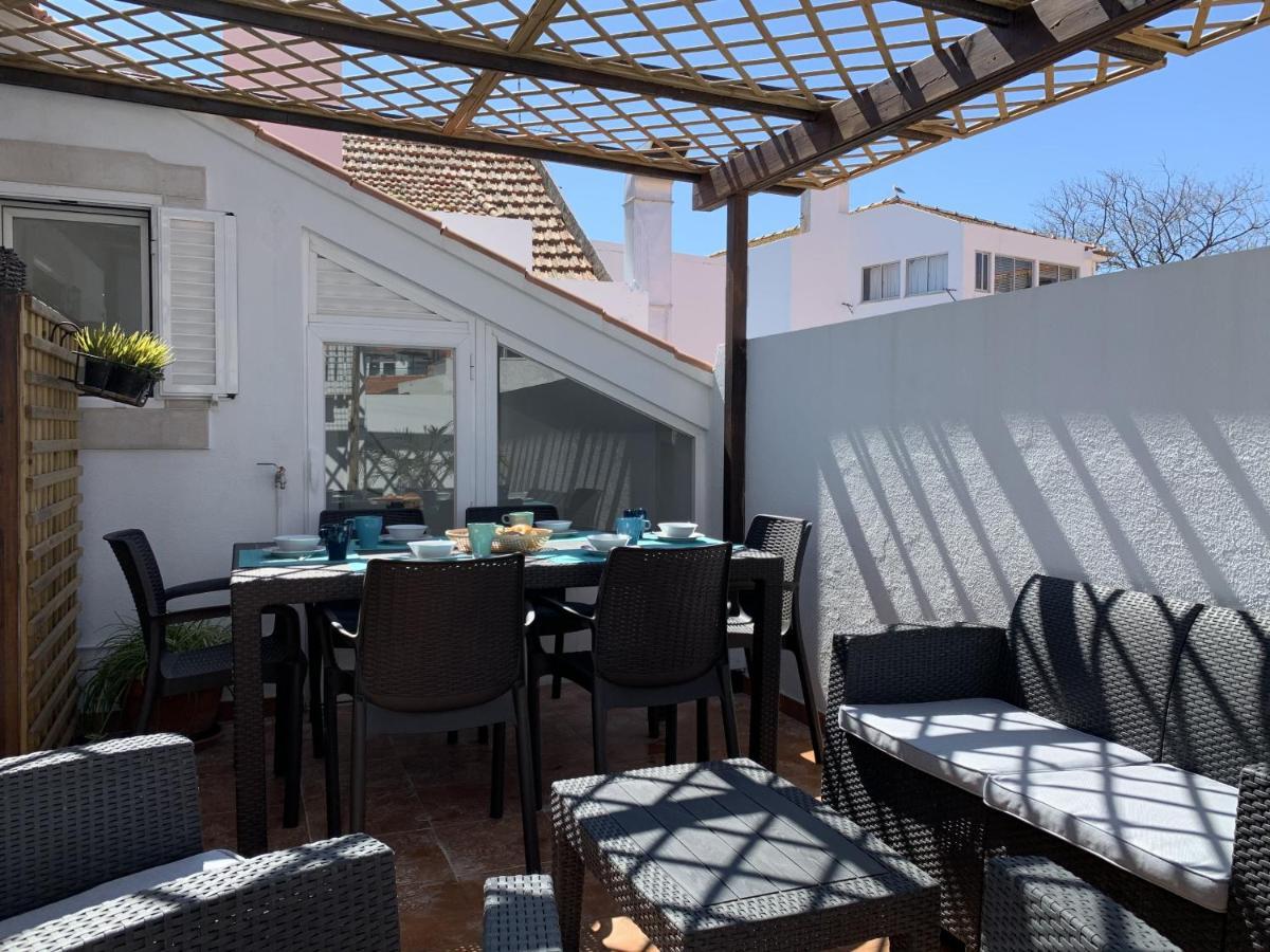 Duplex Apartment With Terrace In Cascais Downtown Esterno foto